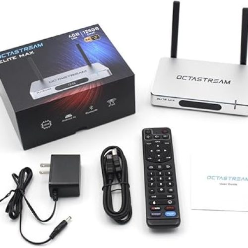 New Octastream Elite Max Latest Technology Android TV Box 2023